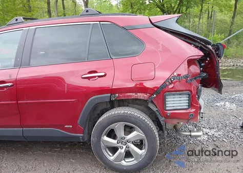 2020 Toyota Rav4 Hybrid Limited z USA, uszkodzony, nr VIN 2T3DWRFV8LW069087